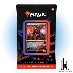 Starter Commander Deck - Chaos Incarnate (Black-Red)